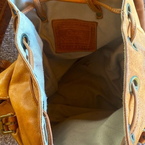 Vintage Leather Rucksack/Backpack - Picture 5 of 10